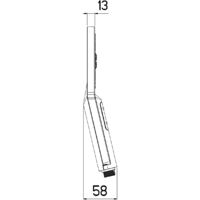 Handbrause Piano 120 2-strahlig verchromt Nikles