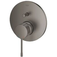 GROHE Einhand-Wannenbatterie Essence 241671, Fertigmontageset für GROHE Rapido SmartBox, Professional Edition, hard graphite gebürstet