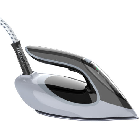 WOOX Fer à repasser vapeur avec semelle céramique à chauffage rapide, 2200W, réglage vapeur & température, autonettoyant, arrêt automatique, réservoir 1300ml – Pour repassage domestique (1/4)