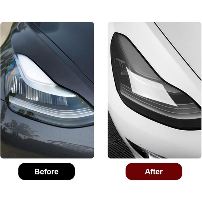 Film Protecteur Transparent Pour Phares Audi A6 C7/S6/RS6 2012-2018 – TPU Autocollant, Antiraysures