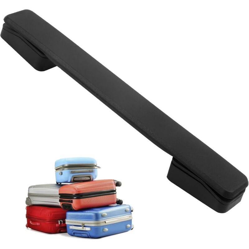 Poignée De Remplacement Pour Valise - Noir, 8,5 Pouces, Avec Vis, Marque Zaplyte !