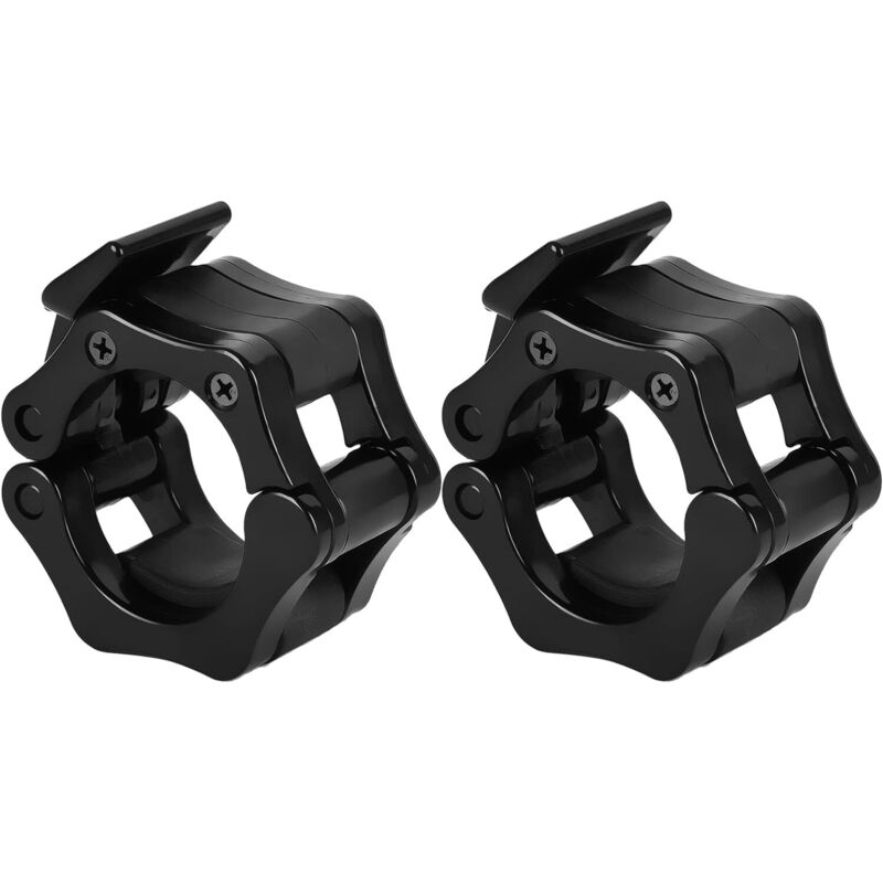 Lot De 8 Colliers De Serrage Haltères 30 Mm - Pinces à Dégagement Rapide En ABS Pour Barres, Musculation Et Haltérophilie