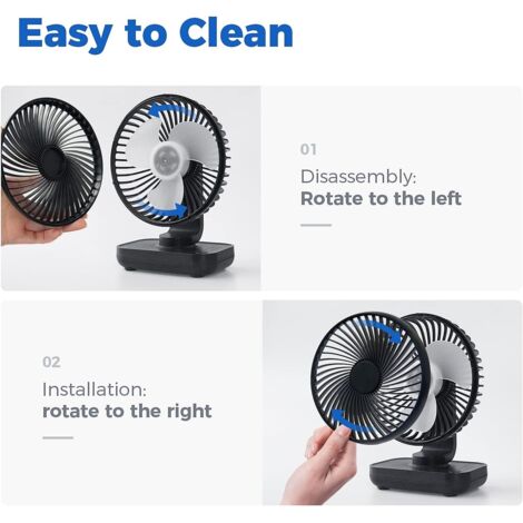 Mini Ventilateur USB Puissant Pour Bureau Et Maison