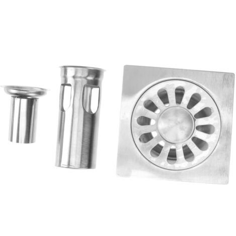Drain de Acier Inoxydable Odeur Insectes Drain de Salle de Bain Installation Facile Durable (1/5)