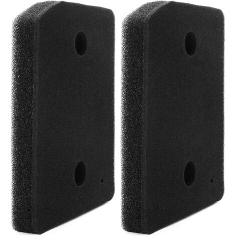 Lot de 2 filtres pour sèche-linge Miele T1 9164761, filtre pour échangeur 207 x 157 x 30 mm, filtre de rechange pour sèche-linge, filtre en éponge pour séchage à condensation et pompe à chaleur (1/5)