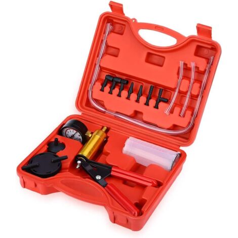 Pompe à Vide Manuelle Pour Purge De Freins | Outil D'entretien Véhicule | Gamme 0-760 Mm Hg | Pratique Et Portable