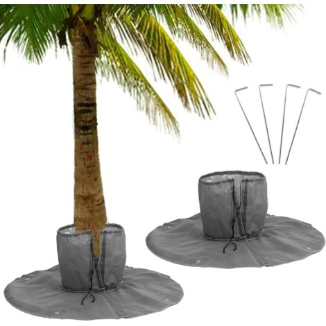 HIQE-FL Winter Plant Protection, Winter Protection for Palm Roots, Plant Protection Covers, Reusable Winter Plant Cover, Frost Protection (1/5)