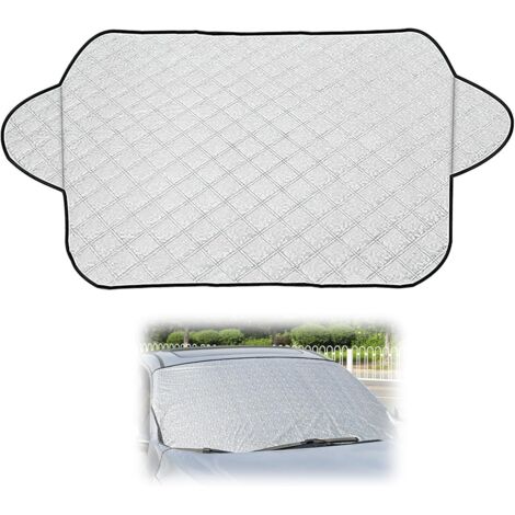 [JAMAIS UTILISÉ]Housse de Protection pour Pare-Brise de Givre Voiture, Protection Universelle Anti Givre, Neige et Soleil, Adaptée à la Plupart des Véhicules - 140 x 100 cm (1/5)