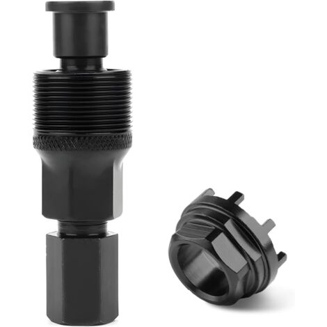 Extracteur de Manivelle de Vélo, Outil de Verrouillage, 8-Dents Lockring Tool, Outil de Extracteur Pedalier pour Réparation de Vélos (1/4)