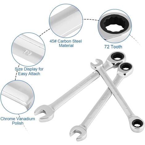 Jeu De Clés à Rayon Pour Moto 5,0-6,8 Mm – Outil De Réparation Portable Antidérapant, Pour Centrage Et Entretien Des Roues