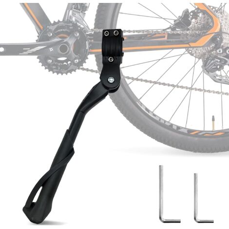 [JAMAIS UTILISÉ]Bicycle Stand 24-29 Inch Non-Slip Side Stand Adjustable Height Bicycle Stand with Dotted Non-Slip Rubber Feet Stable Bike Stand (1/5)