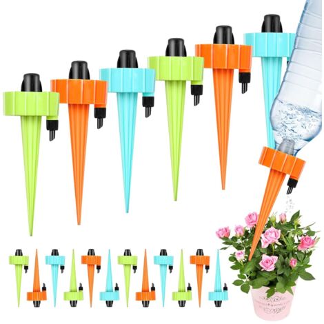 18pcs Irrigation Goutte à Goutte Kit, Arroseurs automatiques Plantes Irrigation Système, dispositif d'arrosage à vitesse réglable pour Plantes en pot dans le Jardin, Intérieur, Extérieur (1/5)