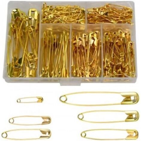 Lot De 250 Épingles De Couture Droites – 38mm – Tête En Verre – Métal – Neuf En Boîte