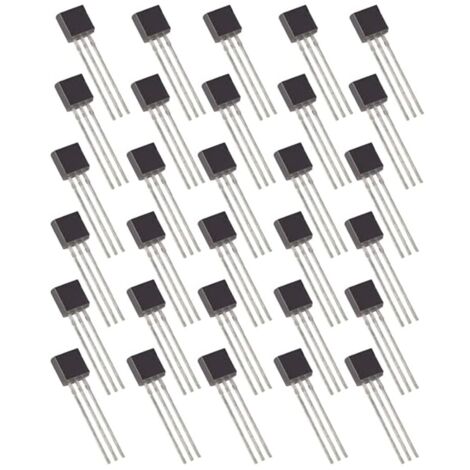 Capteur à Effet Hall Bipolaire, Hall Effect Sensor, Capteur Hall 3 Broches, 30pcs 49E TO-92 Capteurs à Effet Hall Linéaire 3 Broches pour réparation de moteur de véhicule électrique
