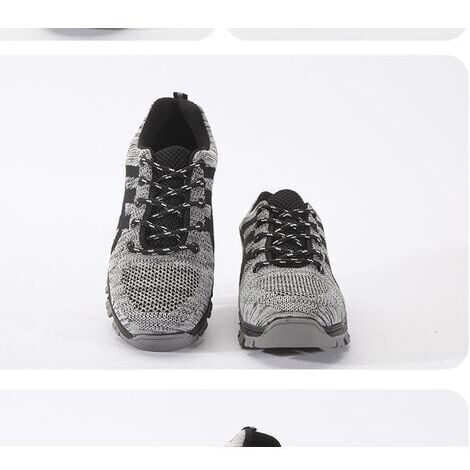 Chaussures de sécurité, embout en acier pour hommes, protection