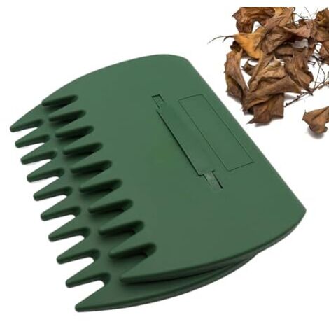 Pince de ramassage de feuilles, ramasse-feuilles, râteau à main, accessoire de jardinage ergonomique, outil de jardinage pour l'automne, l'extérieur, la piscine, la pelouse, les fleurs, le lit, le