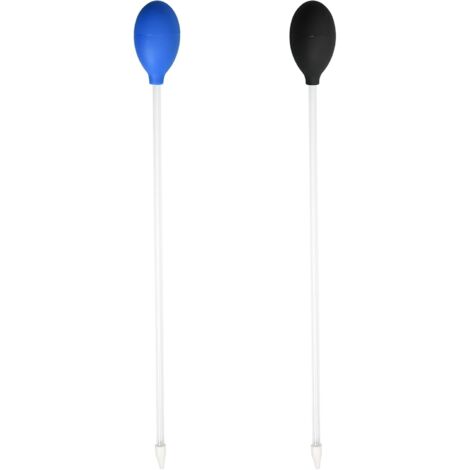 Mini Fish Tank Water Changer, Handmatige Aquarium Dropper Coral Feeder Pipet Aquarium Reiniging Afvalverwijderaar Afval Uitwerpselen Reinigingsbuis Aquarium Zuigleiding Pomp Schoon Apparaat(blauw
