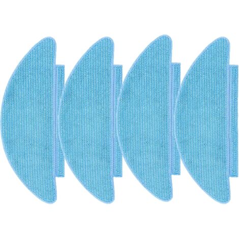 [JAMAIS UTILISÉ]4pcs Accessories Cleaning Cloth for Tikom L9000, HONITURE Q6 SE, for Lubluelu SL60D, for LaResar L6 Nex, Replacement Cloth for Robot Vacuum Cleaner (1/5)