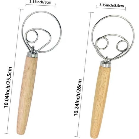 Fouet à Pâte Danois, Fouet à Pâte à Pain, Fouet Danois, Mélangeur De