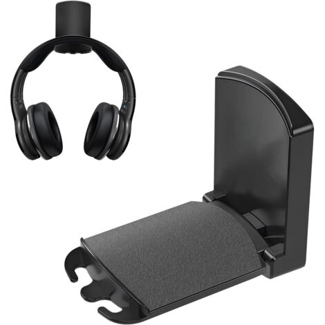 Support pour Casque Crochet de Rangement pour Casque Support de Casque Mural Aucun Poinçonnage Requis Pliable pour Casque (1/5)