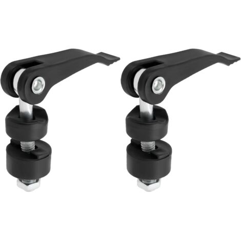 Lot de 2 boulons de verrouillage pour poignée de 45 x 6 mm - Pour tondeuse à gazon - Poignée triangulaire (1/5)