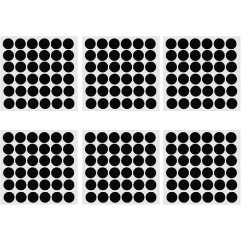 216 PCS Patin Chaise, 15mm Noir, Épaisseur de 5mm, Protégez Vos Sols avec Ces Patins en Feutre Auto-adhésifs, Pratiques pour Meubles, Ronds, Idéaux pour chaises, Tables, armoires, et Plus
