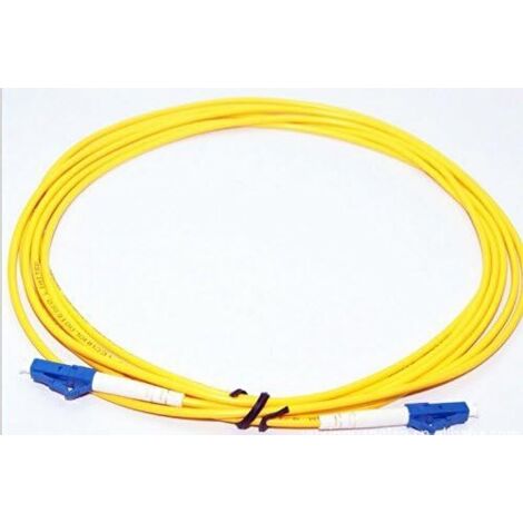 3M LC-LC SingleMode Câble patch fibre optique LC vers connecteur optique LC (1/5)