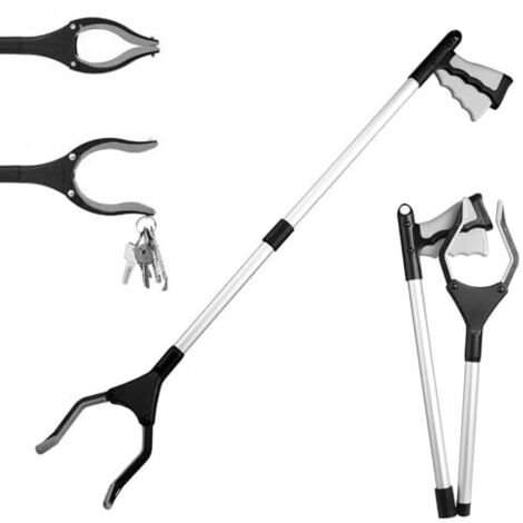 Outils de Ramassage Avec Embout Magnétique pour Personnes âgées Pince de Préhension pour Prise de la Corbeille, Ramassage des Déchets, Déchets de Jardin (1/5)