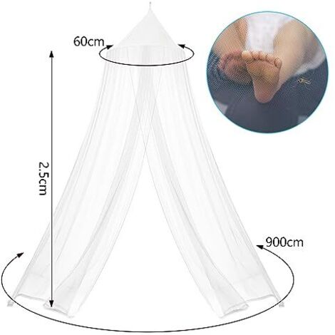 Moustiquaire de lit, Moustiquaire Pliable 1200 x 60 x 250 cm, Filet à Mailles Fines, Anti-Moustique, Convient pour la Maison, Les Voyages, l'intérieur, l'extérieur (étoiles et Lune fluorescentes Moustiquaire de lit, Moustiquaire Pliable 1200 x 60 x 250 cm, Filet à Mailles Fines, Anti-Moustique, Convient pour la Maison, Les Voyages, l'intérieur, l'extérieur (étoiles et Lune fluorescentes