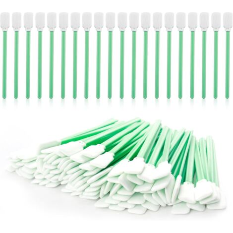 [JAMAIS UTILISÉ]100 Pcs Mini Bâtonnets de Nettoyage Non Pelucheux, pour Appareils Électroniques, Lentilles de Caméra et Surfaces Délicates, pour Zones Difficiles à Atteindre (1/5)