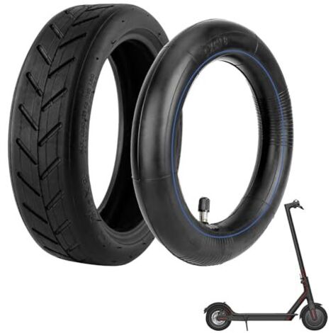 [JAMAIS UTILISÉ] Pneu trotinette électrique 8 1/2 x 2 + chambres à air, Set butyle renforcé pour Xiaomi et autres modèles 8,5 pouces (1/5)