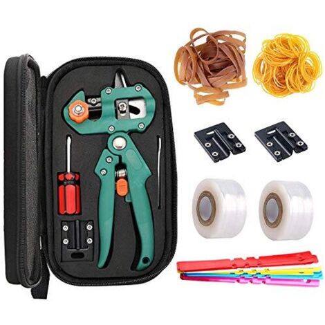 Ciseaux De Greffage,coupe Branche,2 En 1secateur Professionnel,secateur De Jardin,outil Jardinage,multifonction Fruitiers Et Des Plantesfruitiersfacile à Porter (vert) (1/5)