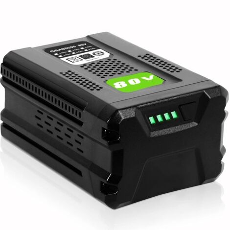 Nouveau Remplacement pour Batterie Greenworks Glebe 80V Lithium Ion GBA80300 GBA80200 GBA80250 (1/5)
