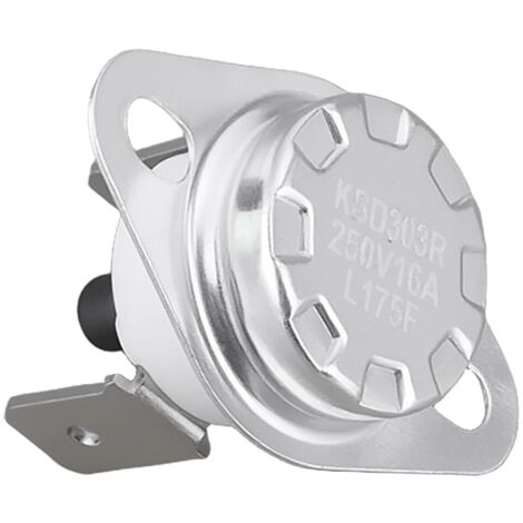 [JAMAIS UTILISÉ]Interrupteur de Temp¨rature KSD303R 230-1960 Interrupteur ¨¤ Disque ¨¤ Pression Compatible avec Quadra-Fire Contour 250 V/16 A 175 ¡ãF (1/5)