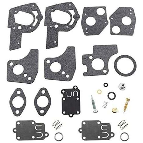[JAMAIS UTILISÉ]Kit de réparation pour carburateur - Membranes - Joint d'étanchéité pour Moteurs Briggs & Stratton 3 à 5 CV HP 495606 494624 135292 135232 135212 270026 272538 272538S 272637.- (1/5)