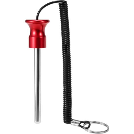 [JAMAIS UTILISÉ]Pin de Pile de Poids Magnétique Universel, Broche en Fer Durable pour l'équipement de Gymnase de Fitness, Longe Anti-Perdue (1/4)