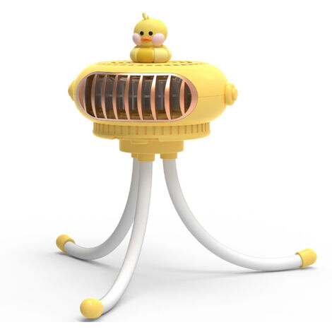[JAMAIS UTILISÉ]Ventilateur, ventilateur de pieuvre veilleuse anti-moustique lumières chaudes colorées (1/4)