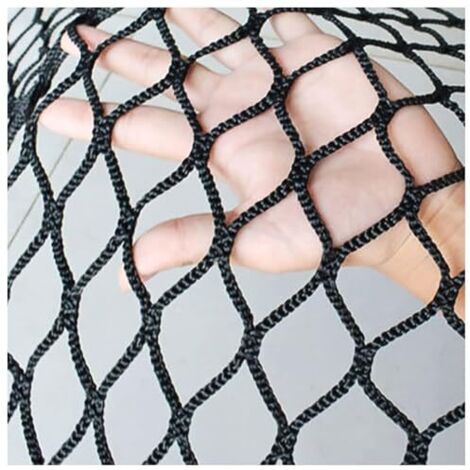 Filet De Sécurité pour Aire De Jeux, Filet d'escalade pour Balcon Extérieur, Filet De Sécurité, Rampe D'escalier, Filet De Sécurité pour Enfants, Jouet pour Animaux De Compagn(Size:1x5m,Color:Noir) (1/5)