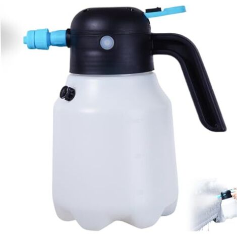 [JAMAIS UTILISÉ]pulvérisateur en mousse électrique, pulvérisateur de pompe en mousse de neige, 1,8 L 3 modes pulvérisateur en mousse électrique, pulvérisateur de mousse de neige rechargeable USB, flac (1/5)