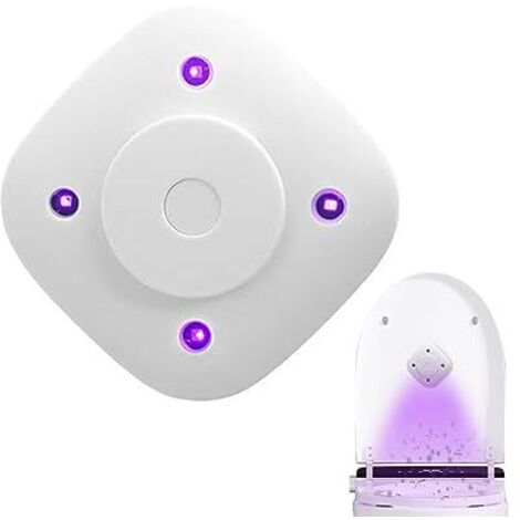 Nettoyant UV pour cuvette de toilette – Aromathérapie électrique stérilisateur de toilettes lampe UV  Nettoyant de toilettes sans danger pour toilettes, salles de bains, toilettes Zorq