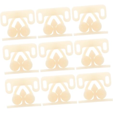 Unique Bargains Rétro Armoire Armoire Porte Simple Rouleau Catch Boule Loquet Ton Cuivre 5pcs