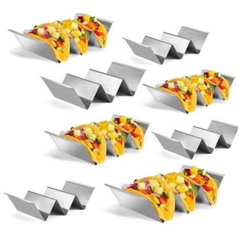 Porte-tacos En Acier Inoxydable Support À Tortillas Gadget De Cuisine Porte-tacos En Acier Inoxydable Support À Tortillas Gadget De Cuisine