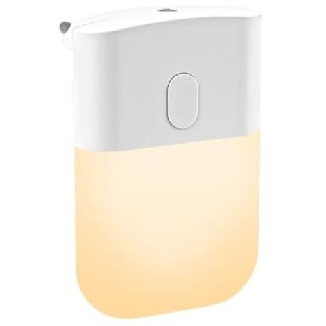 [JAMAIS UTILISÉ]Veilleuse Enfant, Veilleuses LED, Lampe Nuit Automatique avec Capteur de Crépuscule, Veilleuse Bébé, Veilleuse Enfant Plug and Play pour Cuisine, Couloir, Escalier, Blanc Chaud (1)     (1/5)