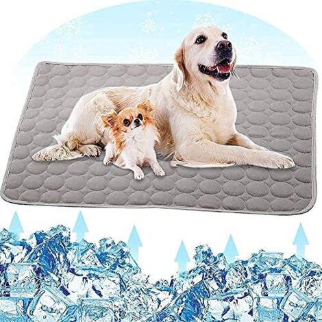 [JAMAIS UTILISÉ]Fueegue Tapis Refrigerant Chien, Tapis Rafraîchissant pour Chien, Pet Cooling Mat pour Chiens de Petite et Moyenne Taille ou Chats Durable (1/5)