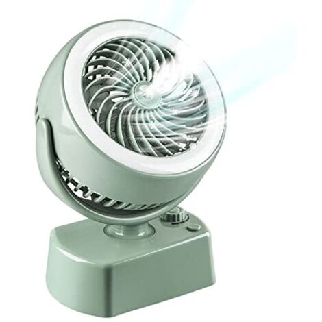 [JAMAIS UTILISÉ]Ventilateur Bureau Sans Fil, Ventilateur Brumisateur Portable, Ventilateur De Table Rechargeable, Ventilateur De Bureau Silencieux Usb, Mini Ventilateur Humidificateur Veilleuse A Pile (1/5)