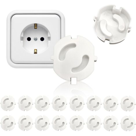 [JAMAIS UTILISÉ]20 x Baby Plug Covers White,20 x Baby Plug Covers Whitem,20 x Baby Plug Covers White,Largeight (1/5)