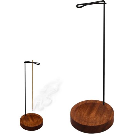 [JAMAIS UTILISÉ]1 PCS Porte-encens Incense Holder Porte-encens Rond en Bois, Porte-Encens Porte-Encens en Bois pour Les Pauses de Travail Les Séances de Méditation ou Les Routines du Coucher (1/5)