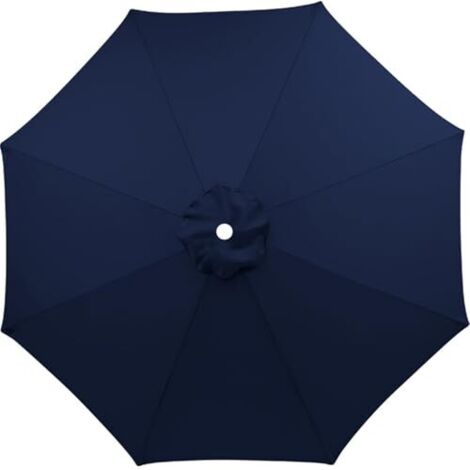 [JAMAIS UTILISÉ]Auvent Housse de Rechange,3m Dessus De Parapluie De Remplacement pour 6/8Bras,Auvent de rechange pour parasol de terrasse,Convient Pour Le Jardin De La Cour(Support parapluie et base n (1/5)