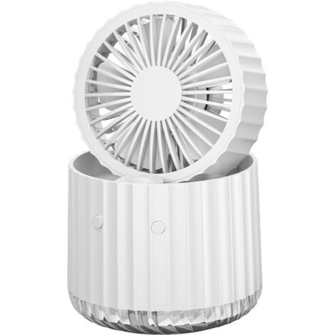 Ventilateur, petit ventilateur d'humidification par pulvérisation de refroidisseur d'air portable électrique pliable (1/4)