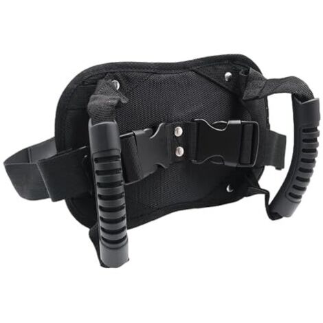 Ceinture de securite Moto, Poignée Passager Moto Universelle, Robuste Ceinture de Maintien Passager Moto, Harnais Moto Passager Réglable, Ceinture Moto Sécurité pour Passager Arrière Poignée, Schwarz (1/5)